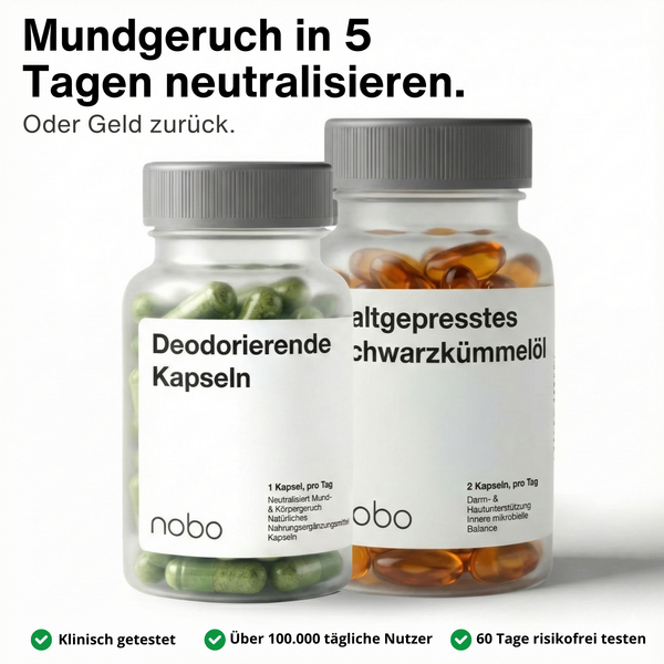 NOBO™ Advanced Mundgeruch-Neutralisierungs-Set