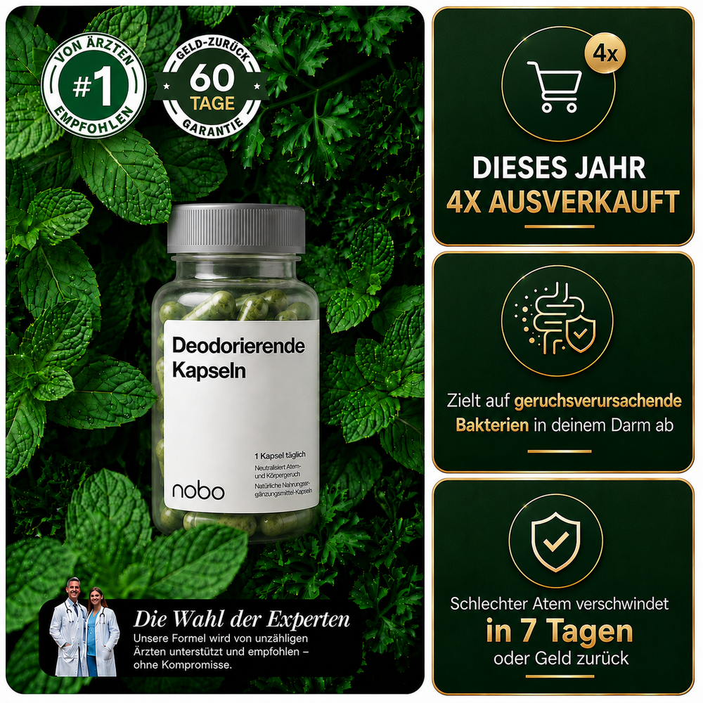 NOBO™ – Die fortschrittliche Formel zur Neutralisierung von Mundgeruch