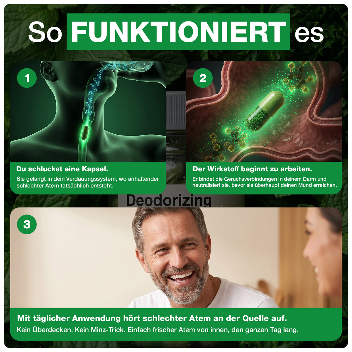 NOBO™ – Die fortschrittliche Formel zur Neutralisierung von Mundgeruch