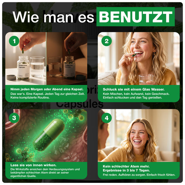 NOBO™ – Die fortschrittliche Formel zur Neutralisierung von Mundgeruch