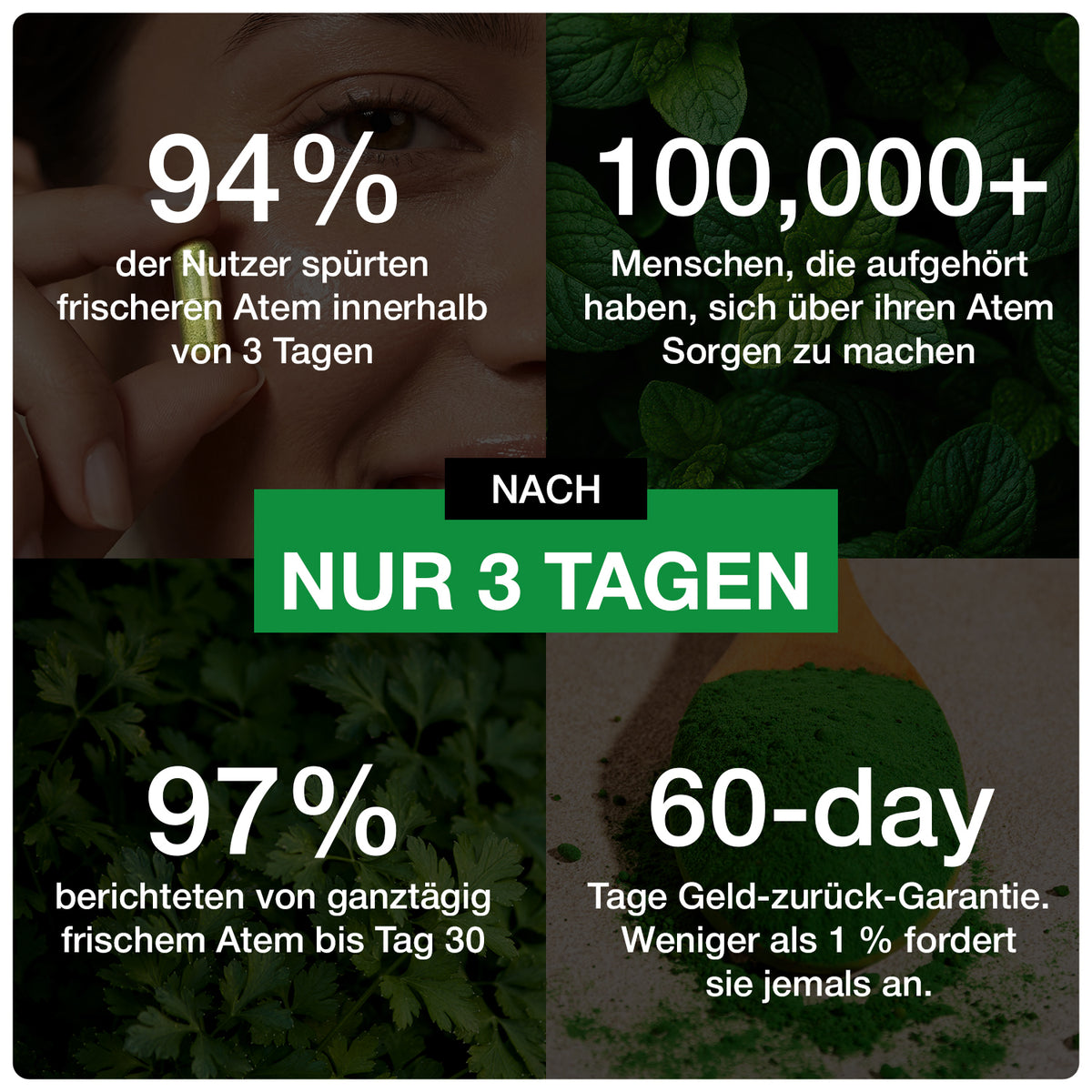 NOBO™ – Die fortschrittliche Formel zur Neutralisierung von Mundgeruch