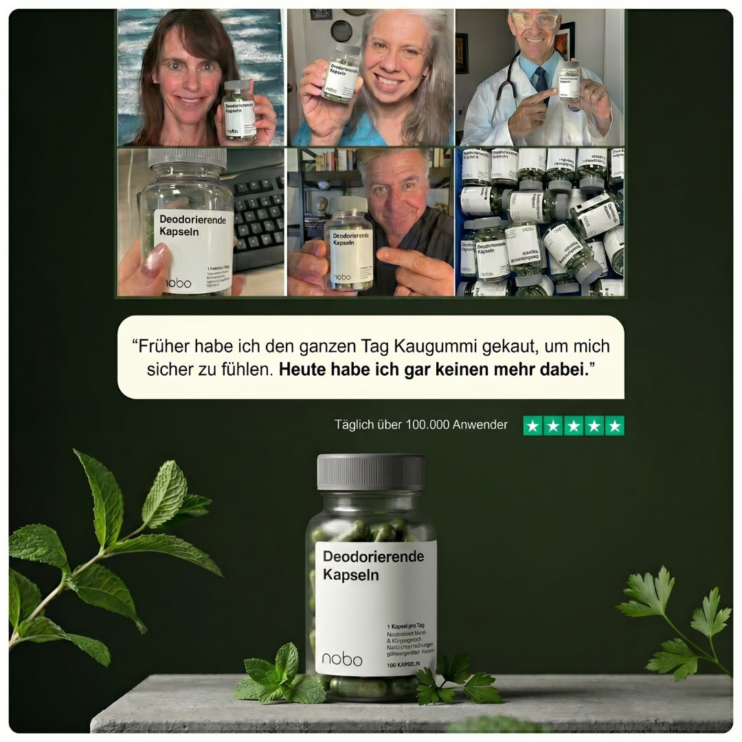 NOBO™ – Die fortschrittliche Formel zur Neutralisierung von Mundgeruch