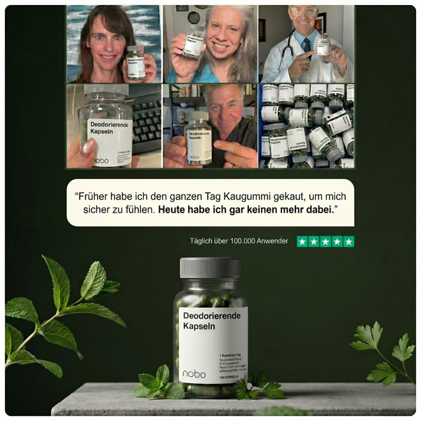 NOBO™ – Die fortschrittliche Formel zur Neutralisierung von Mundgeruch